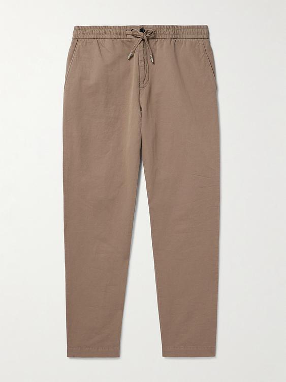 Brown linen trousers from Mr P.