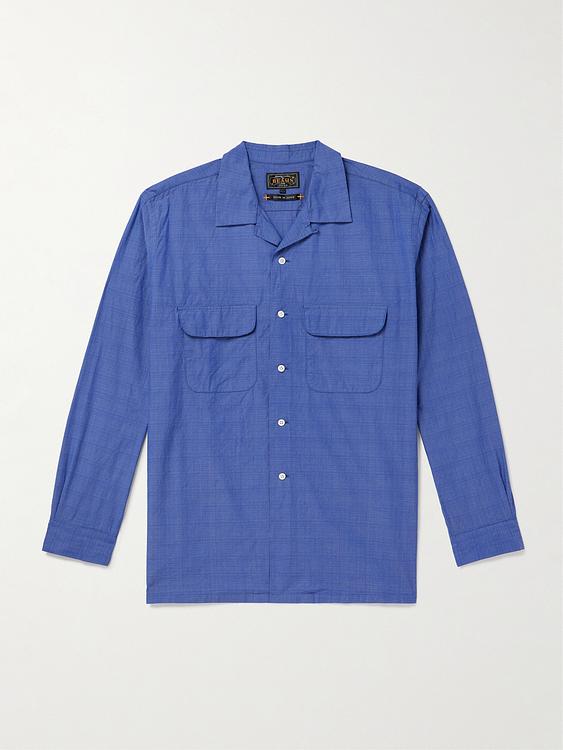 Blue casual shirt from Beams Plus