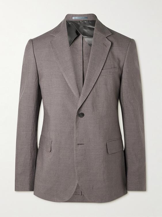 Grey suit jacket from Mr P.