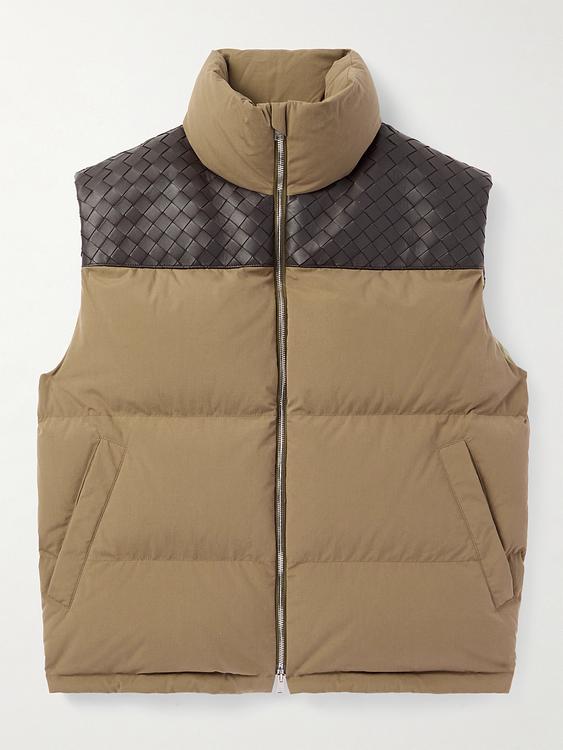 Brown vest from Bottega Veneta