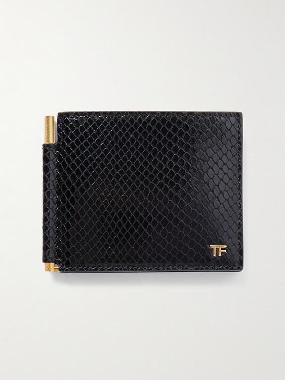 Black wallet from Tom Ford