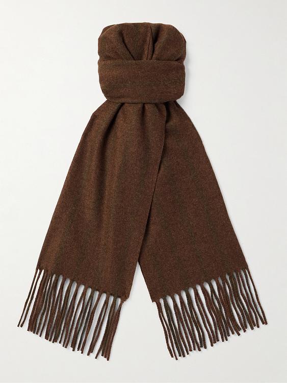 Brown scarve from Loro Piana