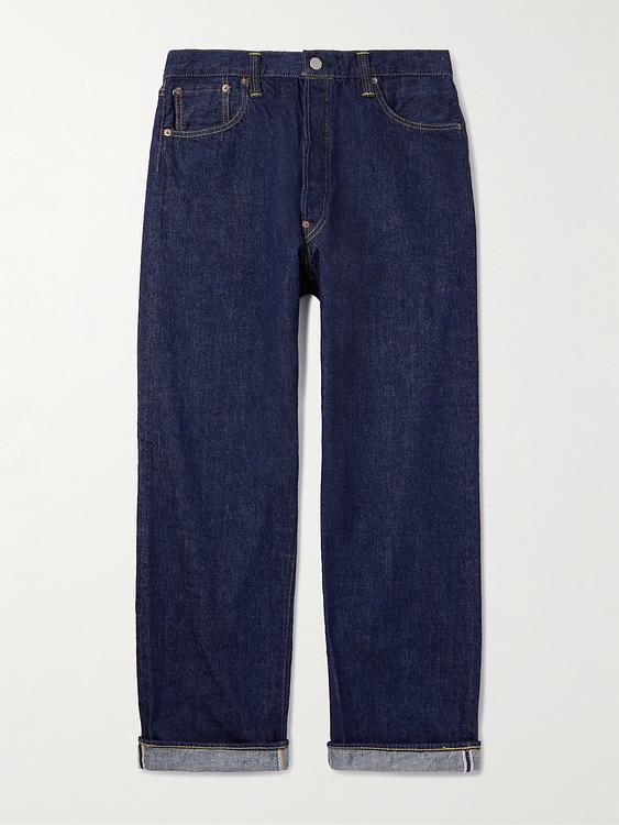 Dark blue jeans from orSlow