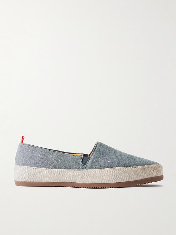 White loafers from Mulo