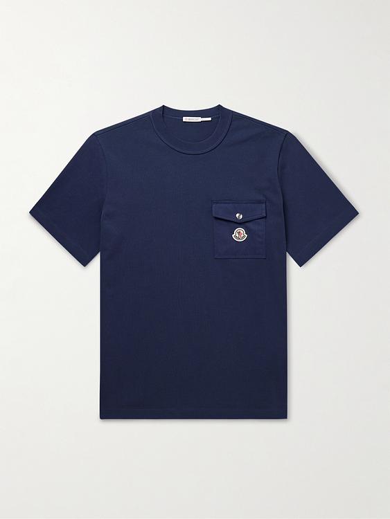 Dark blue t-shirt from Moncler