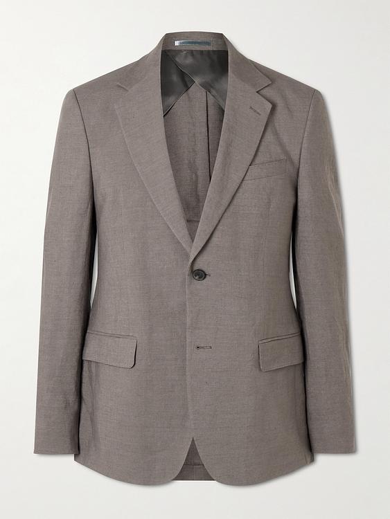 Grey suit jacket from Mr P.