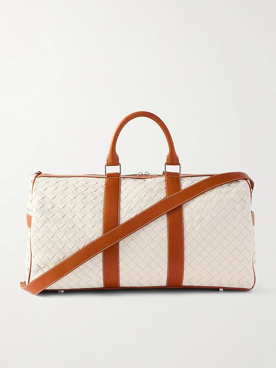 White briefcase from Bottega Veneta