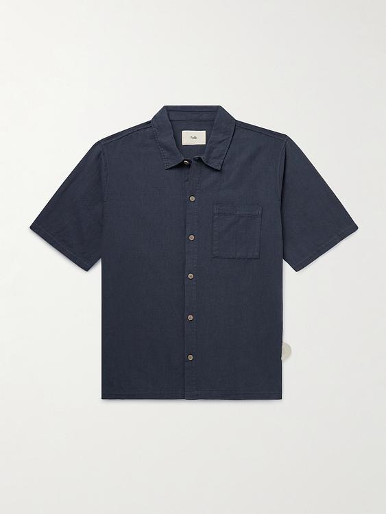 Dark grey short sleeve shirt from Folk