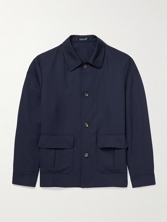 Black overshirt from Mr P.