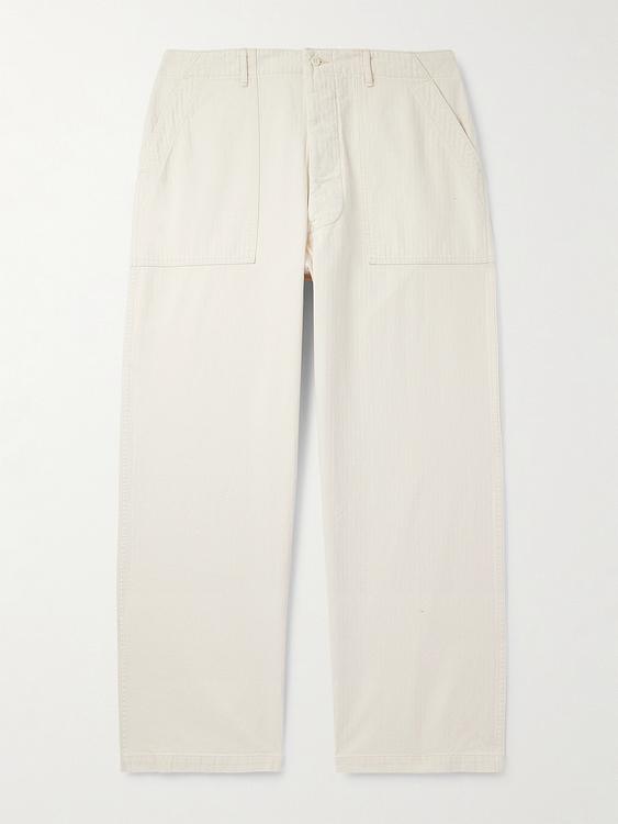 White casual trousers from orSlow