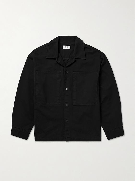 Black overshirt from AGOLDE