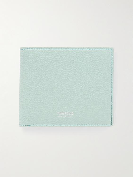 Light green pocket square from Tom Ford