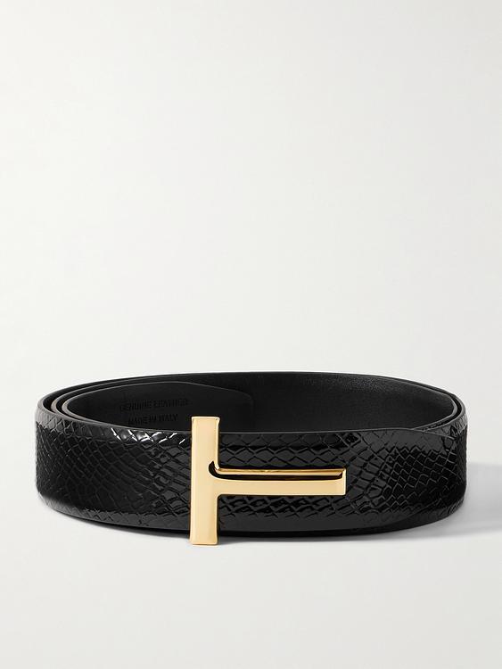 Print black belt from Tom Ford