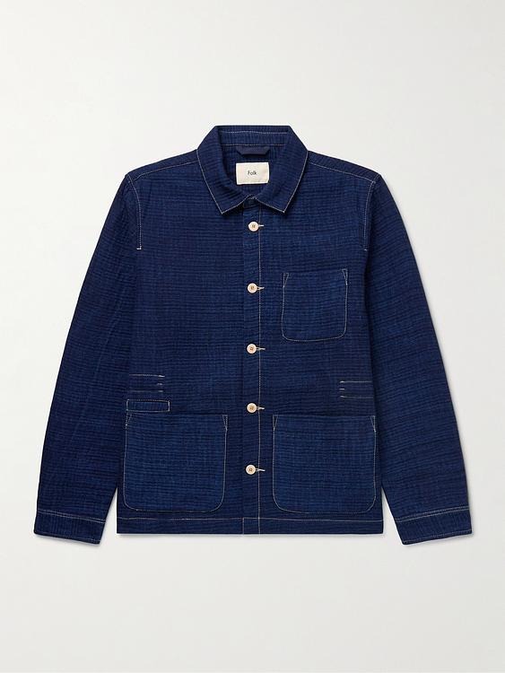 Dark blue overshirt from Folk