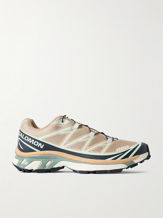 Beige sneakers from Salomon