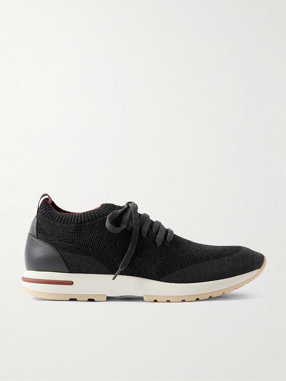 Black sneakers from Loro Piana