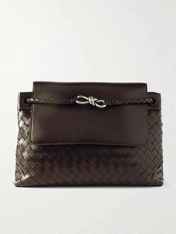 Dark brown wallet from Bottega Veneta