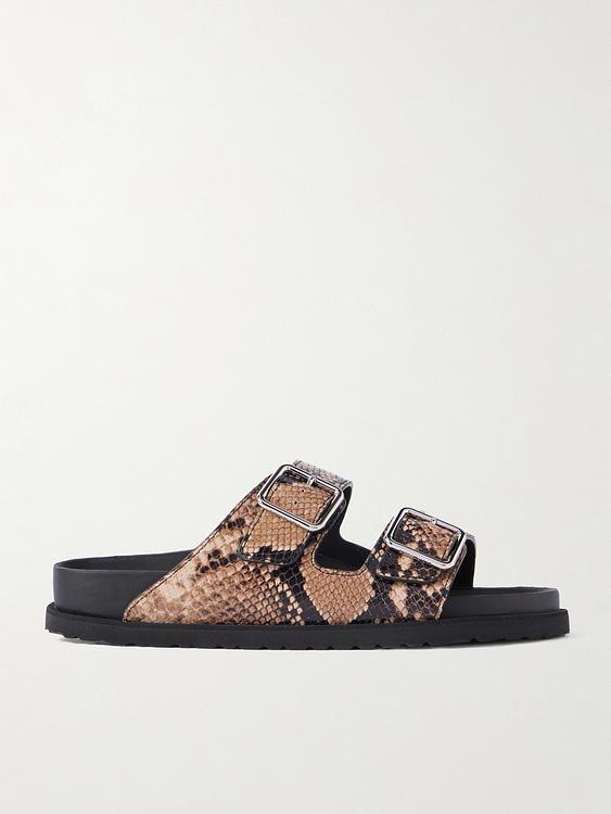 Black sandals from Birkenstock 1774