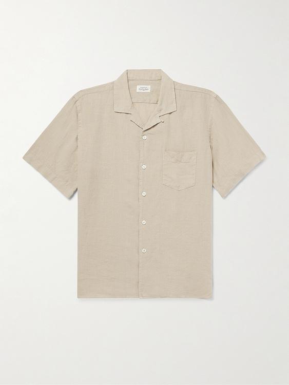 Beige short sleeve shirt from Hartford