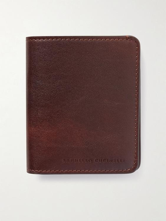 Brown wallet from Brunello Cucinelli