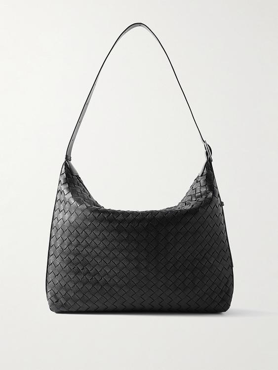 Black tote bag from Bottega Veneta