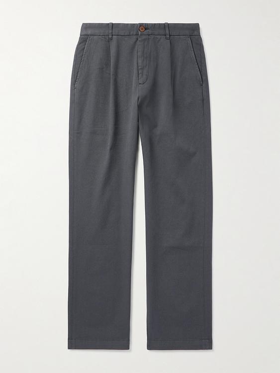 Dark grey casual trousers from Mr P.