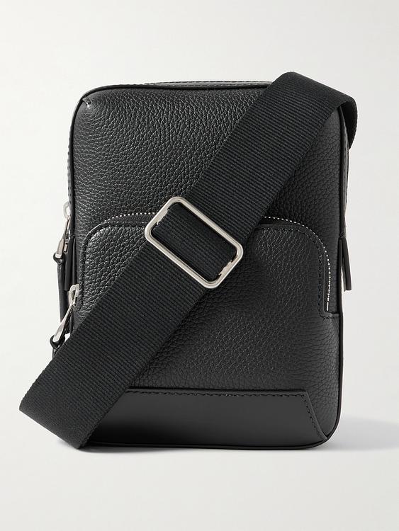 Black shoulder bag from Dunhill