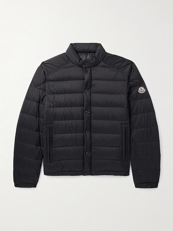 Black down jacket from Moncler