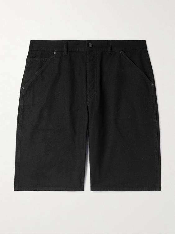 Black chino shorts from Saint Laurent