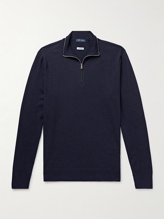 Black half-zip from Peter Millar