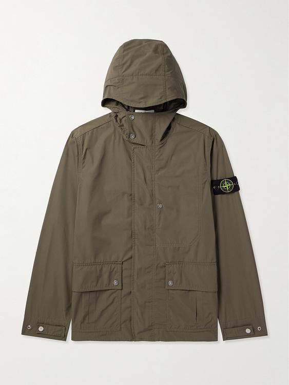 Dark green casual jacket from Stone Island
