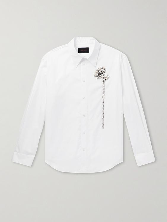 White casual jacket from Simone Rocha