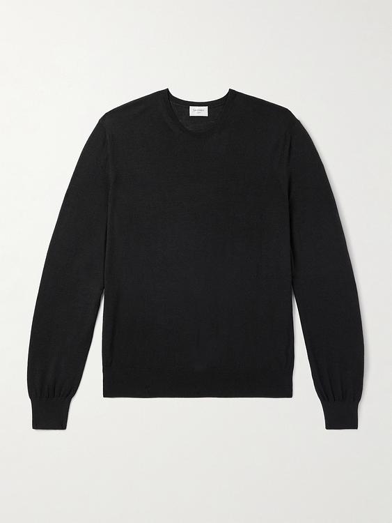 Black sweater from Saint Laurent