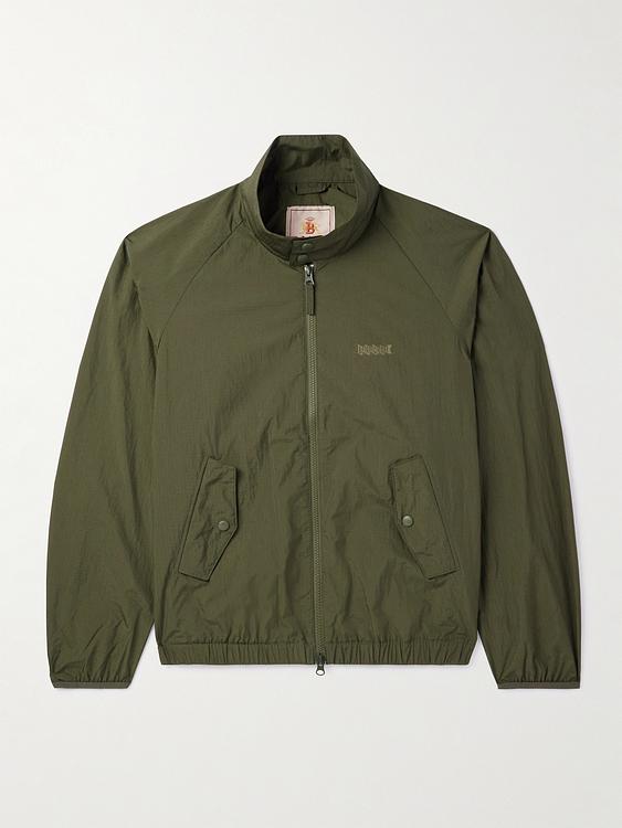 Dark green casual jacket from Baracuta