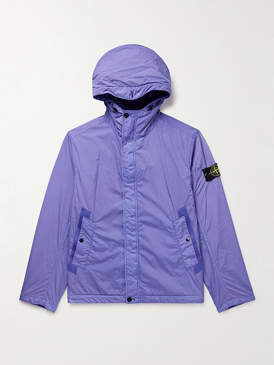 Blue casual jacket from Stone Island