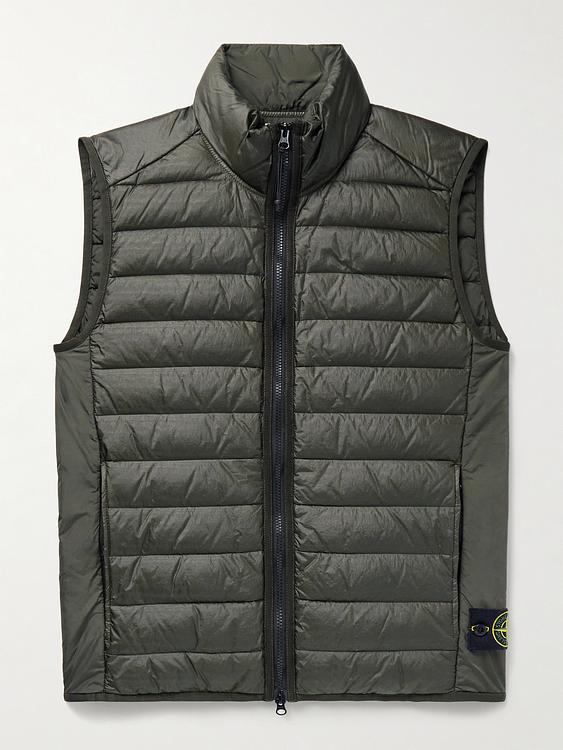 Dark grey vest from Stone Island