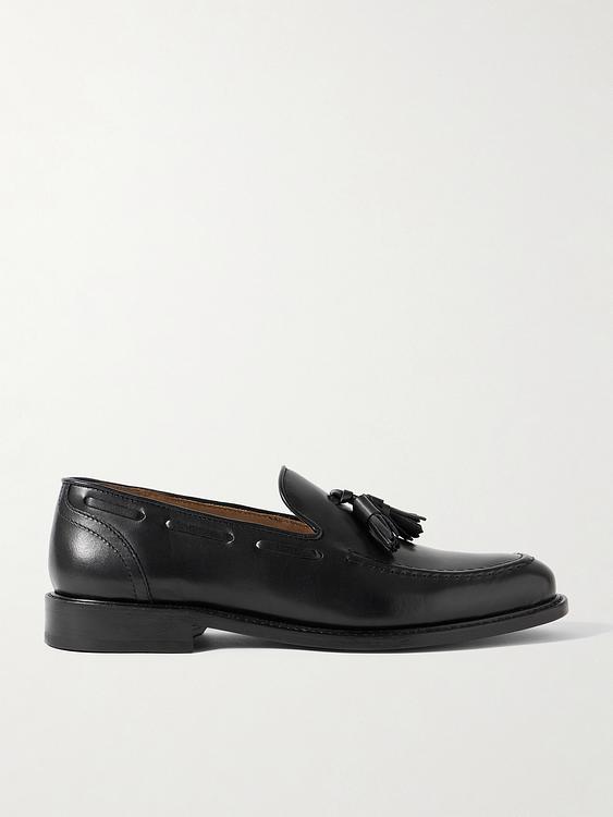 Dark grey loafers from Mr P.