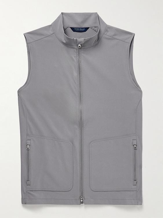 Grey vest from Peter Millar