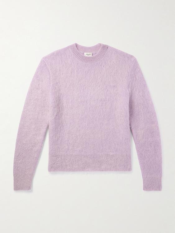 Light pink sweater from Saint Laurent