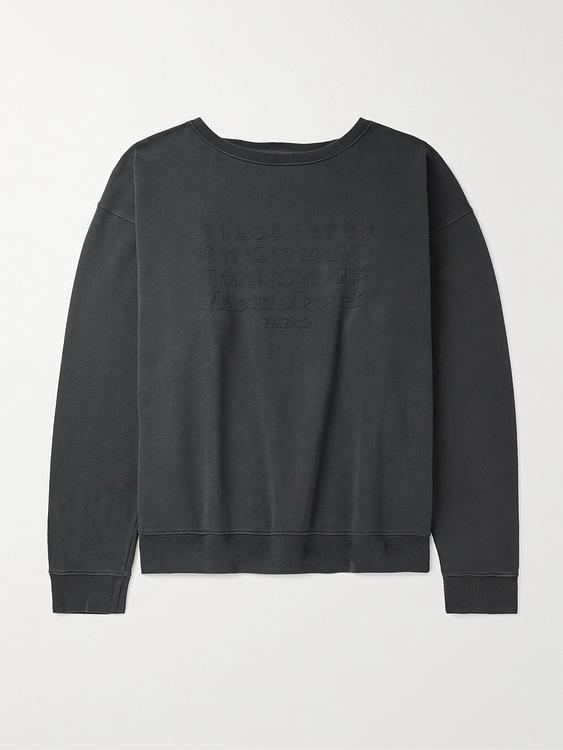 Dark grey sweatshirt from Maison Margiela