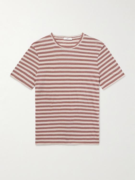 Striped multicolor t-shirt from Mr P.