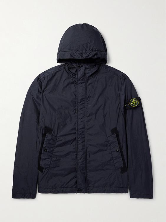 Black down jacket from Stone Island