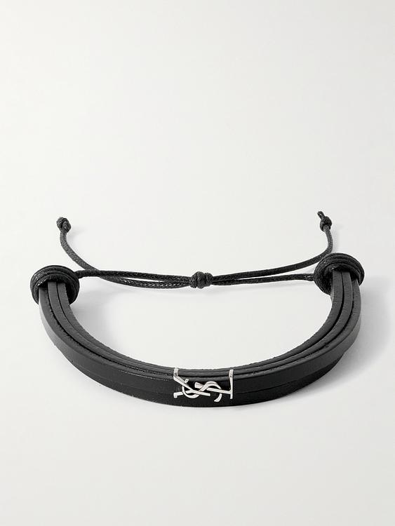 Dark grey bracelet from Saint Laurent