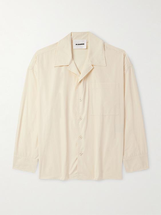 Beige casual shirt from Jil Sander