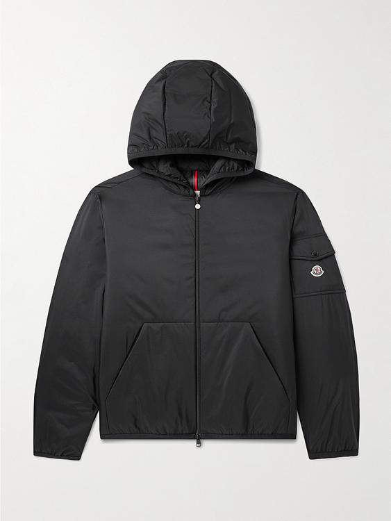 Black down jacket from Moncler