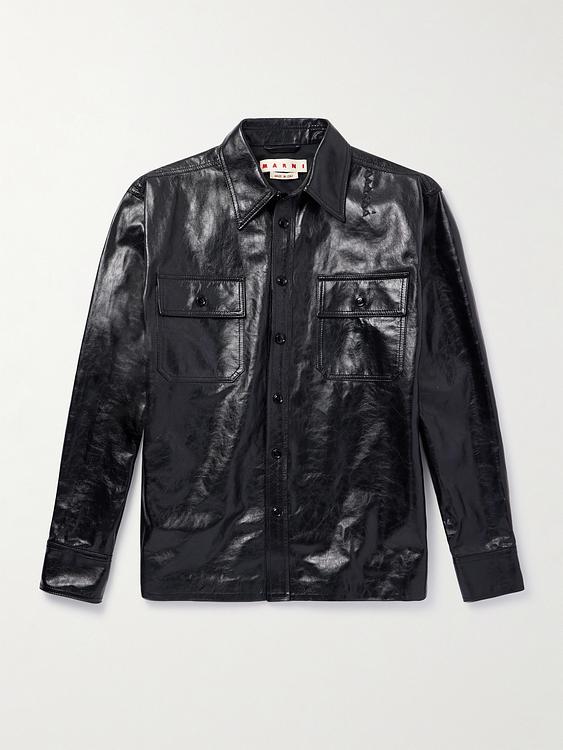 Black overshirt from Marni