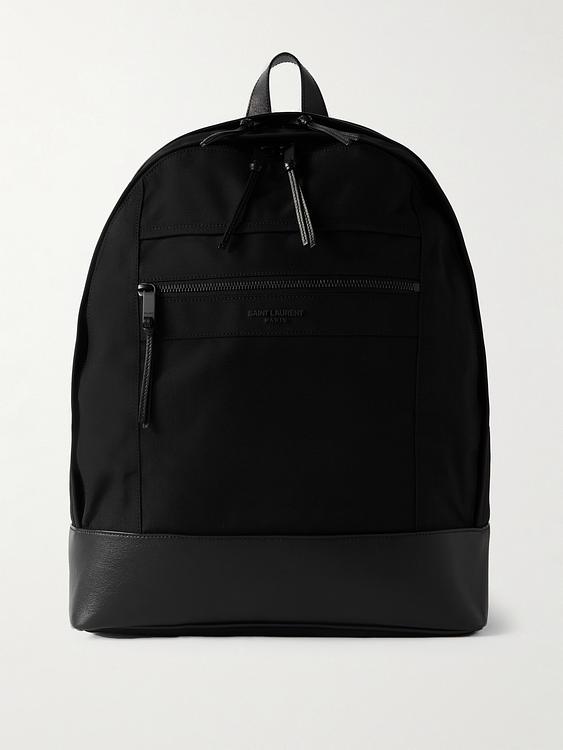 Black backpack from Saint Laurent