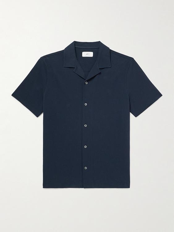 Dark grey short sleeve shirt from Mr P.