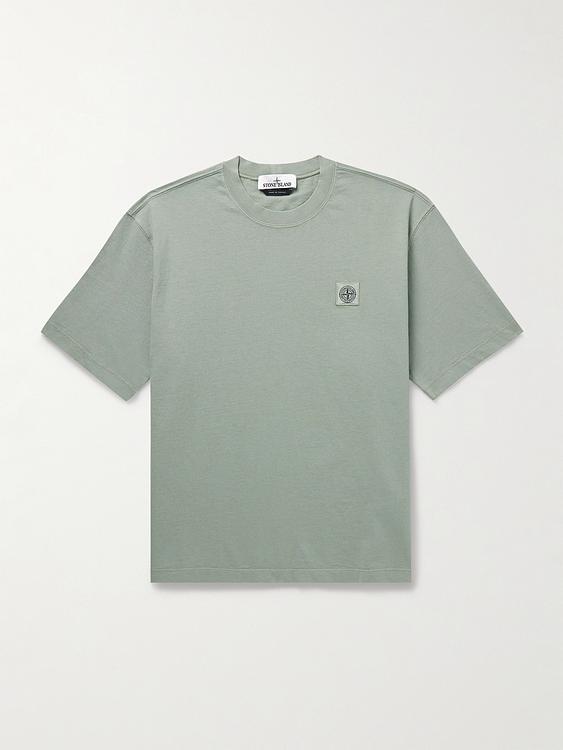 Grey t-shirt from Stone Island