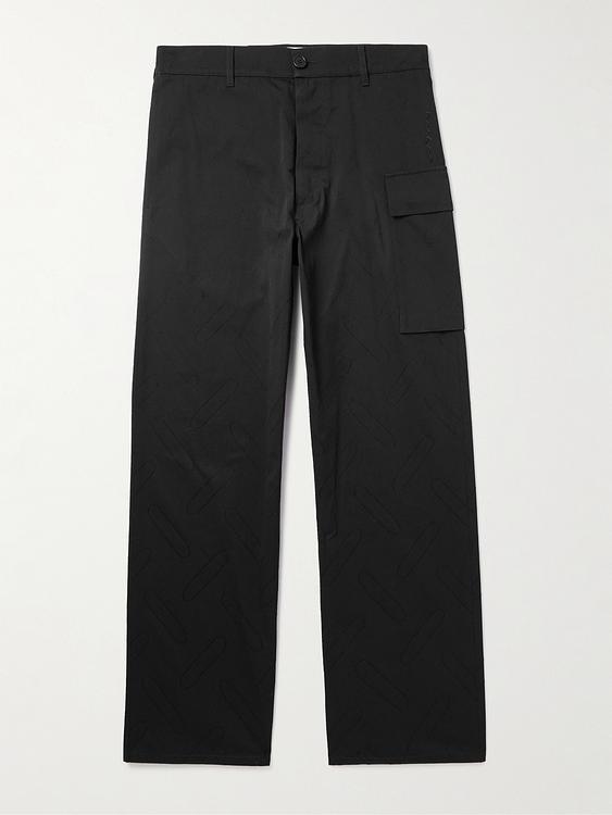 Black cargo trousers from Marni